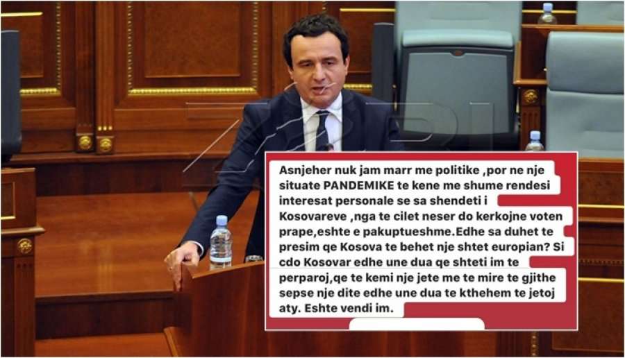 'Shpërthen' kapiteni i Kosovës pas rrëzimit të Qeverisë Kurti: Bie njeriu që mori vota më së shumti