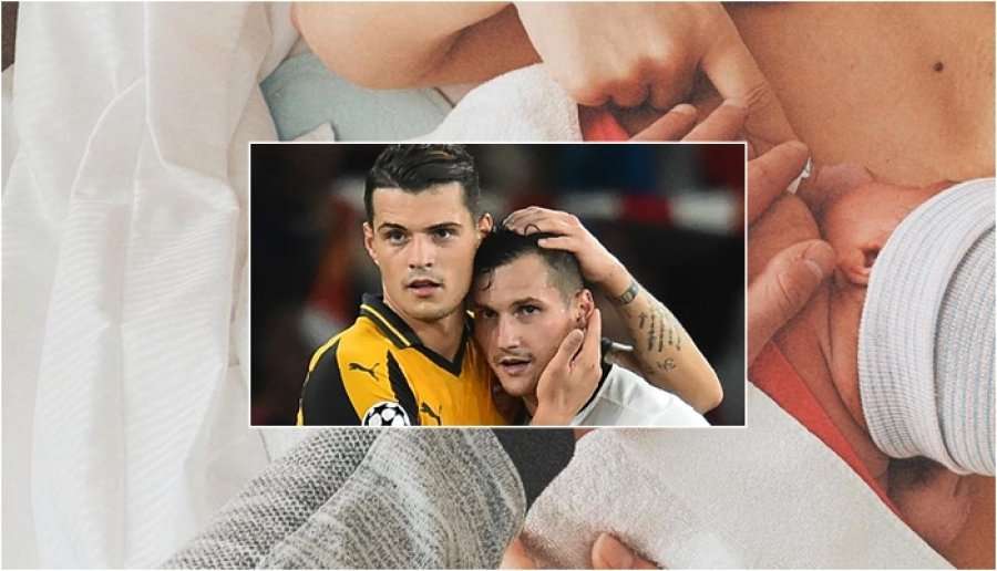 U bë xhaka, kështu e uron Granit Xhaka vëllain e tij, Taulantin