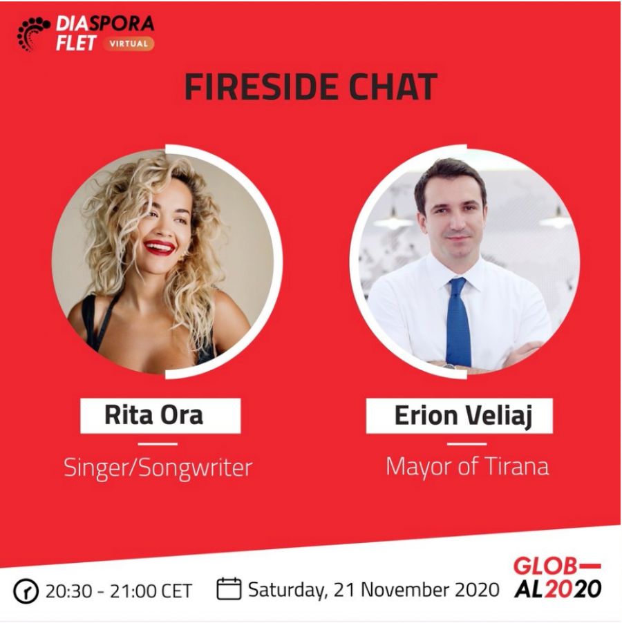 Rita Ora pjesë e konferencës “Diaspora Flet 2020”