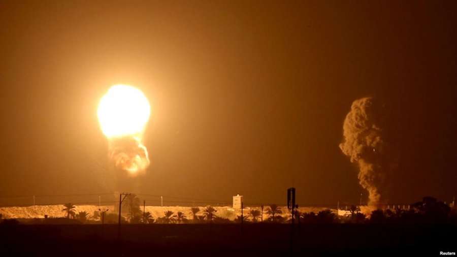 Izraeli sulmon me raketa caqe të Hamasit në Rripin e Gazës