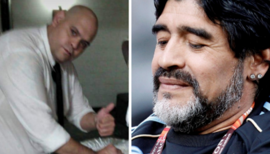 Çfarë i ndodhi personit që bëri fotografi me Maradonën në arkivol?