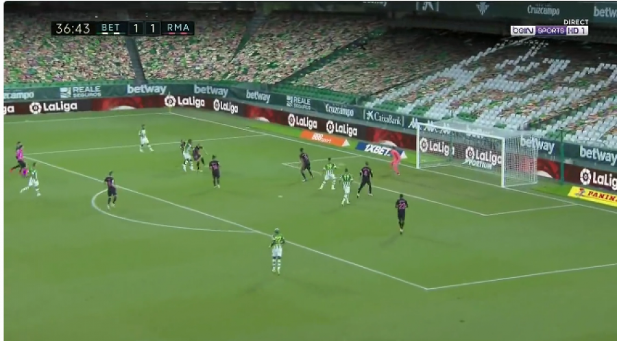 Betis përmbys Real Madridin