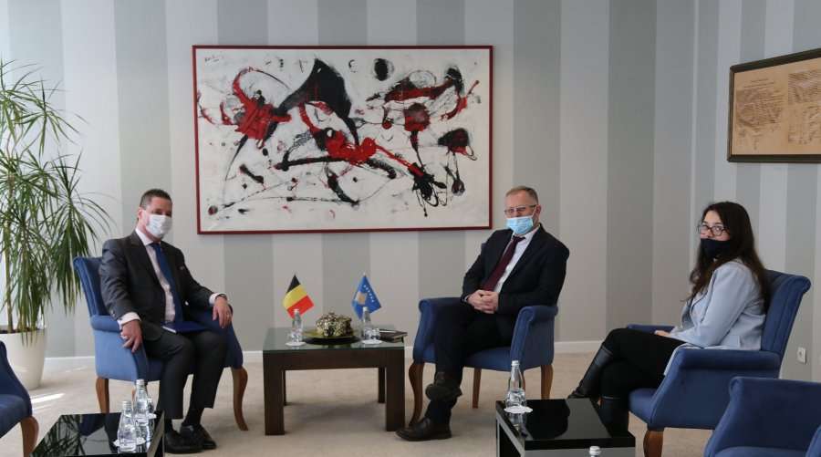 Bislimi merr mbështetjen e Belgjikës në rrugën e Kosovës drejt integrimit evropian
