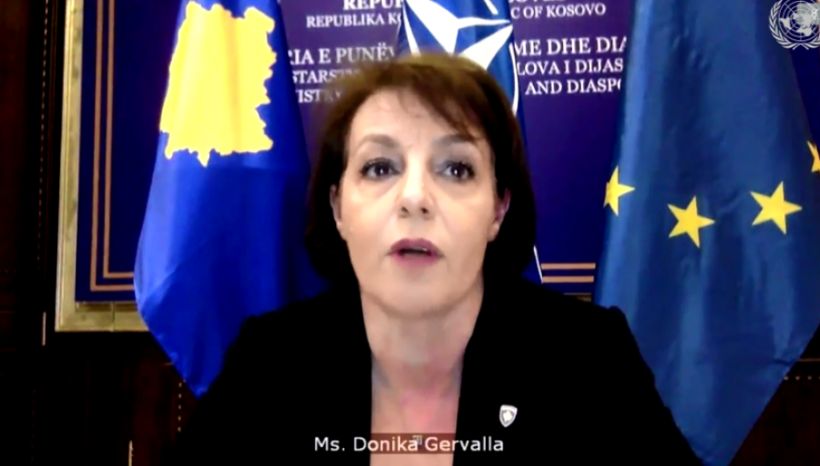 Gërvalla para Këshillit të Sigurimit: Babain tim e ka vrarë regjimi i Beogradit – pavarësia e Kosovës është punë e kryer