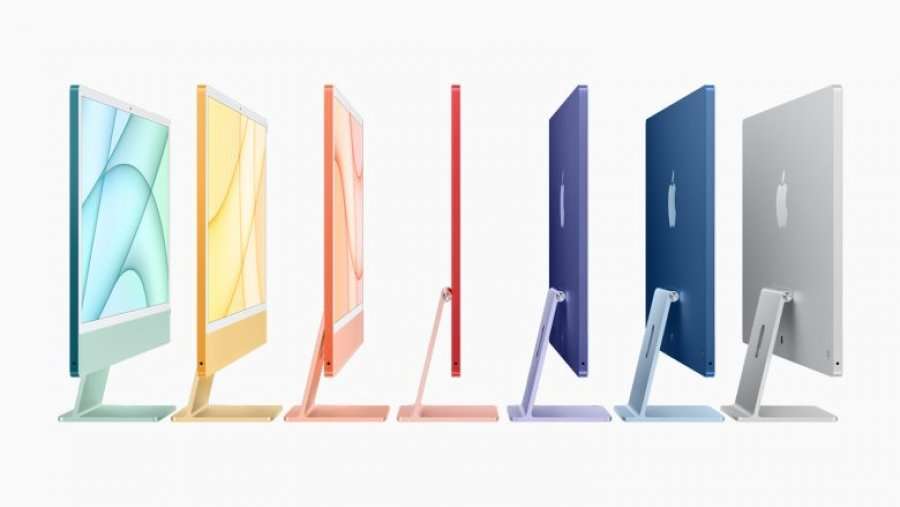 Apple prezantoi një iMac më të hollë me çip M1 dhe ngjyra të ndritshme