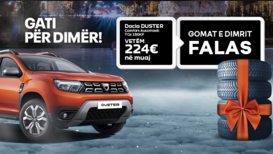 Senet e mira për fund – Dacia Duster me super çmim për fundvit!