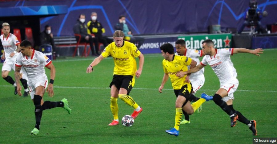 Sevilla vs Dortmund (Golat dhe rastet)