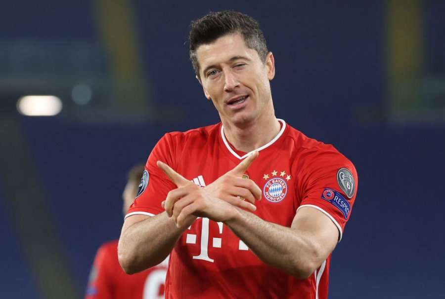 Lewandowski më i miri në ndeshjen Lazio - Bayern, një mbrojtës vlerësohet më së dobëti në Romë