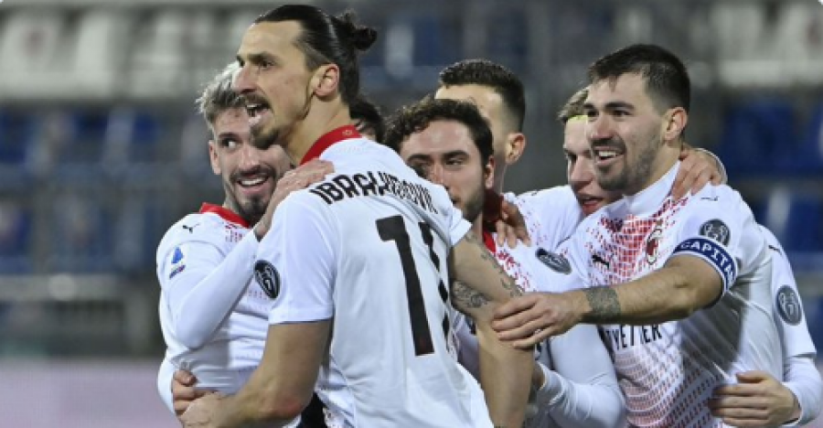 Milani merr tri pikë te Cagliari, “heroi” ishte Ibrahimoviq