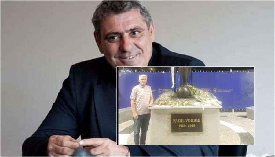 Osmani te busti i Vokrrit: Më erdhi rendi edhe mua për vizitë, para meje ishin ata që të deshën e të çmuan dhe logon e ndërruan