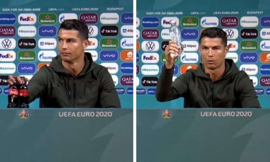 Sa kushton një gjest i Ronaldos? “Coca-Cola” humb miliarda dollarë