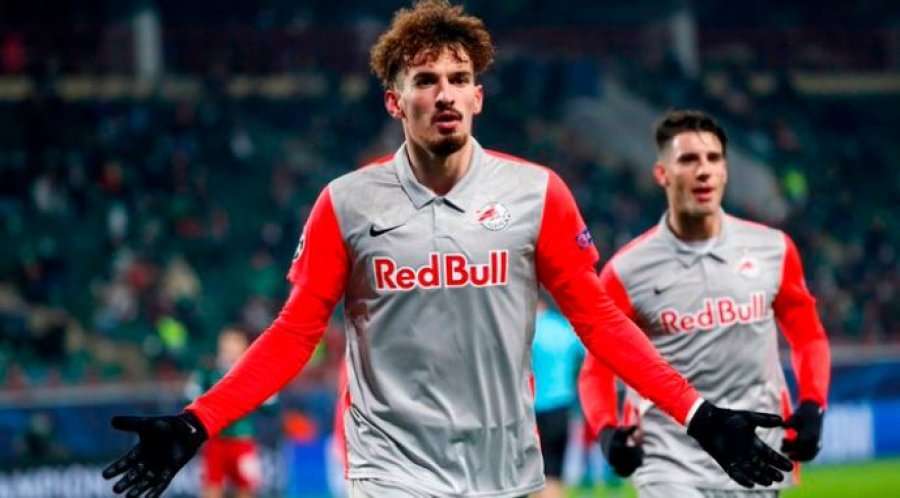 Mërgim Berisha vazhdon me gola në Austri, shënon në fitoren e thellë të Salzburgut
