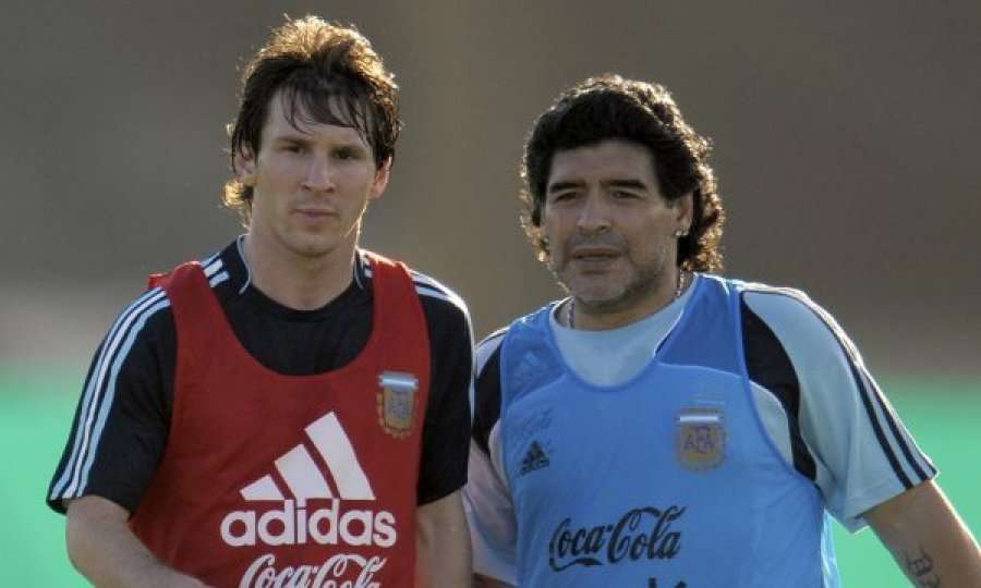 Messi me fjalë prekëse për njëvjetorin e vdekjes së Maradonës