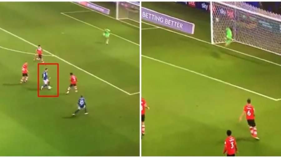 Bersant Celina shënon gol të jashtëzakonshëm, ndër më të mirët e javës në Evropë