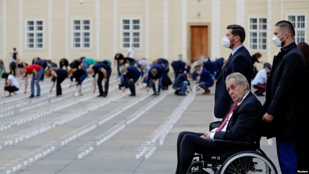 Çeki, pikëpyetje rreth shëndetit të presidentit