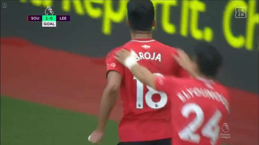 Armando Broja shënon golin e parë me Southamptonin në Premier Ligë