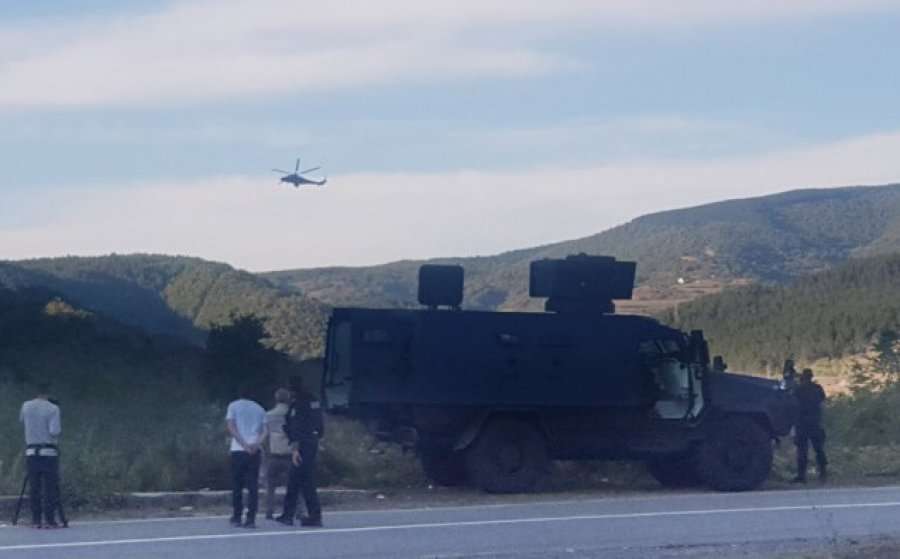 Reagon Presidenca e Kosovës për tre helikopterët serbë afër Jarinjës