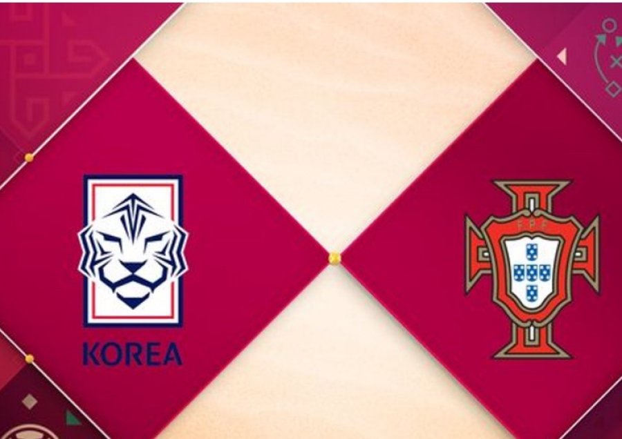 Formacionet zyrtare: Portugali - Korea Jugore