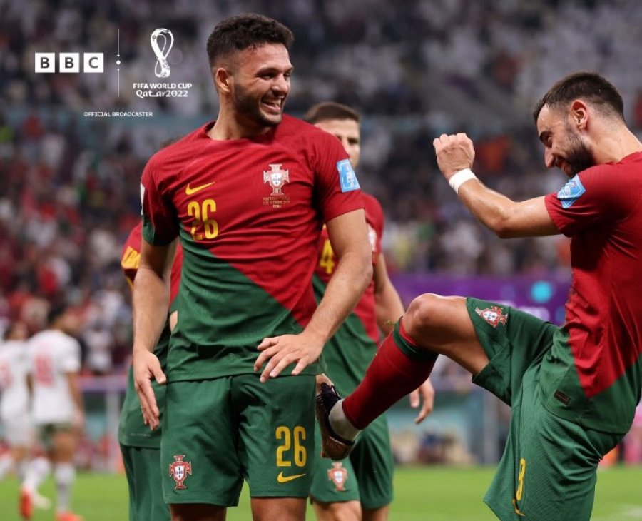 Portugalia fiton thellë ndaj Zvicrës, kualifikohet në çerekfinale