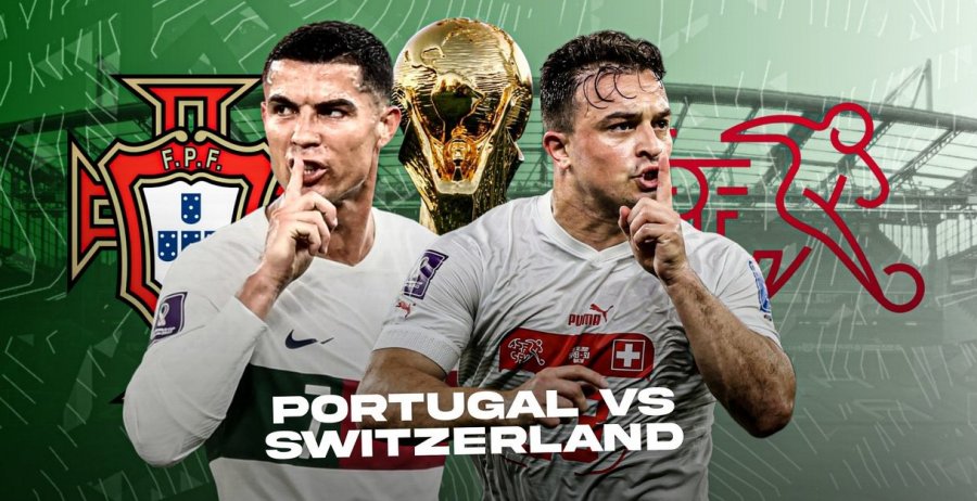 Formacionet zyrtare: Portugali – Zvicër, startojnë Xhaka e Shaqiri