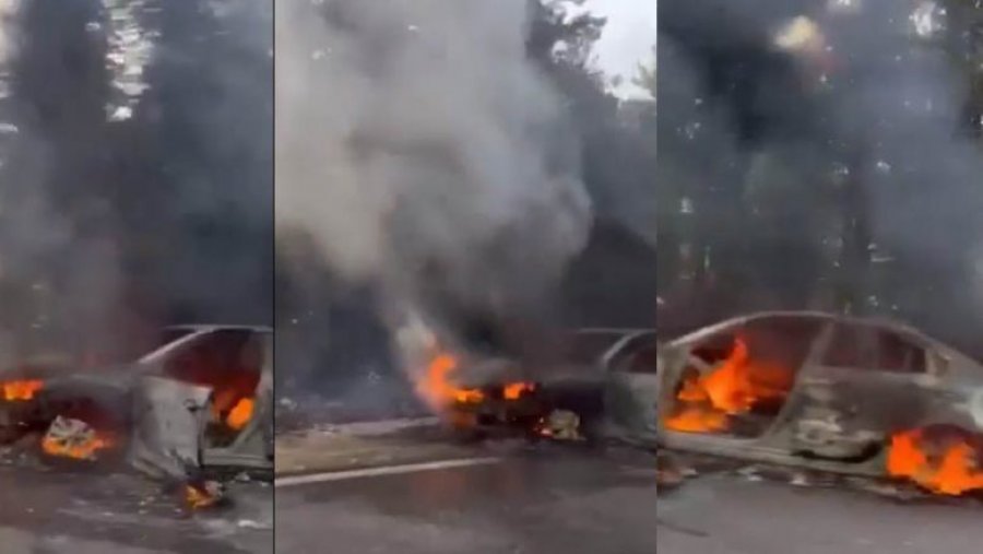 Shkrumbohet në Shqipëri automjeti i prishtinasit