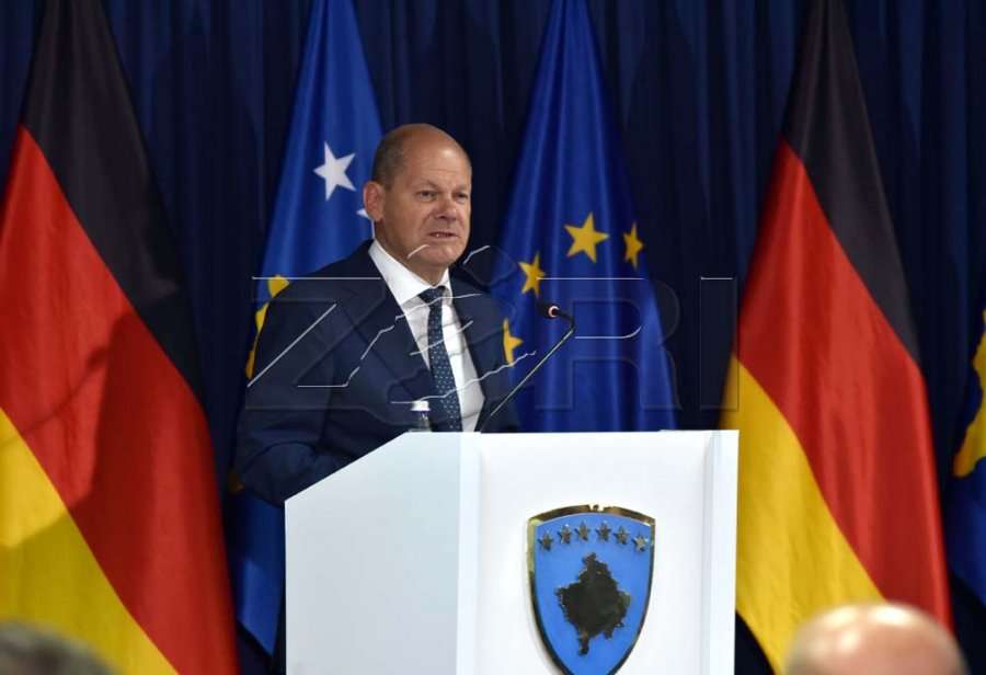 Kancelari gjerman Scholz thotë se Ukraina kryeson listën e sfidave