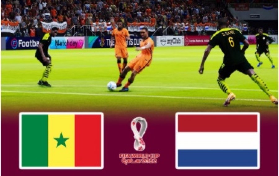 Formacionet zyrtare: Senegali - Holanda