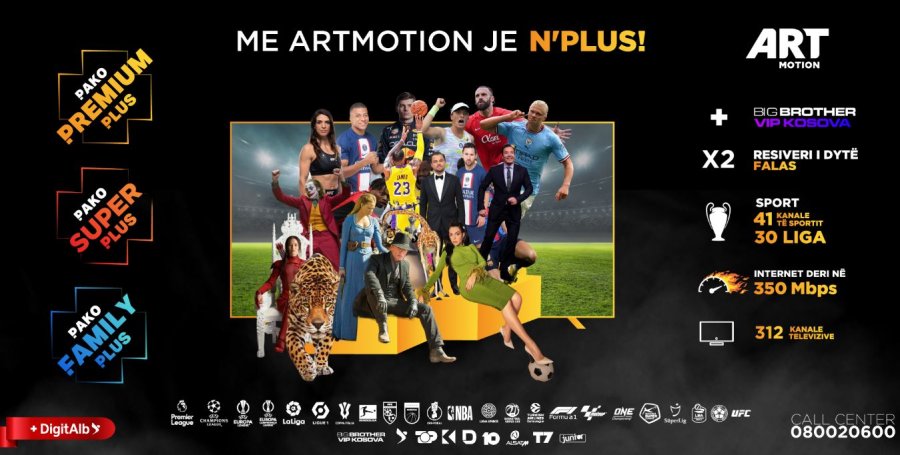 Artmotion vjen me ofertën dyfish n’plus, me dyfish resivera e dyfish zbritje