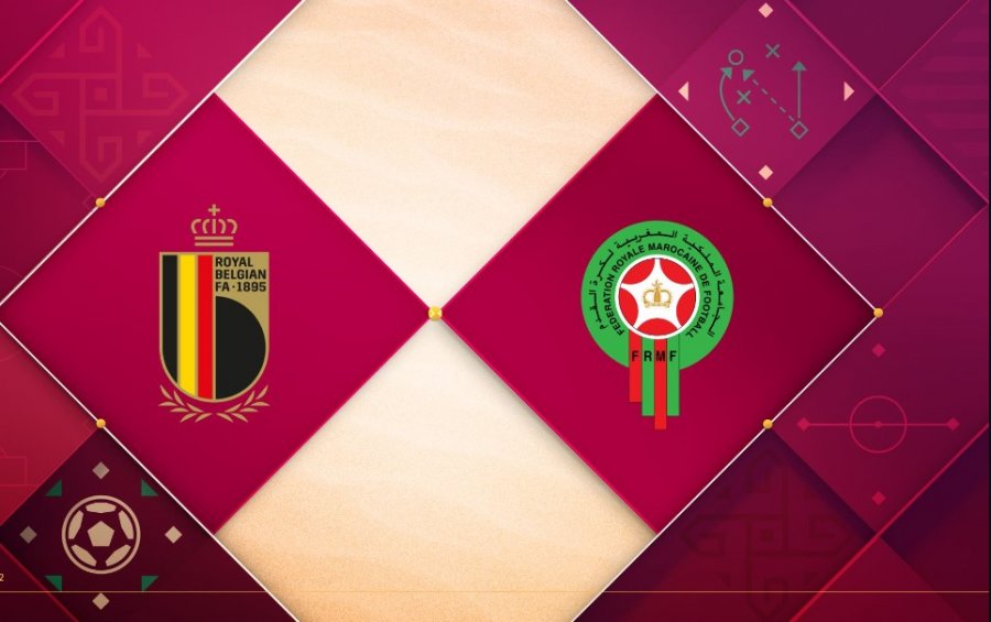Formacionet zyrtare: Belgjikë – Maroku