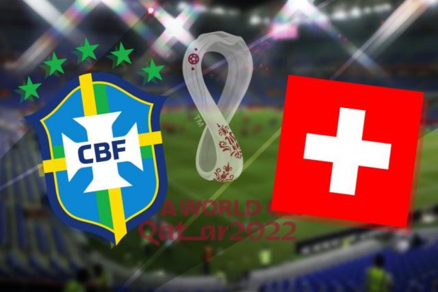 Formacionet zyrtare: Brazil – Zvicër, starton Granit Xhaka, por jo edhe Xherdan Shaqiri