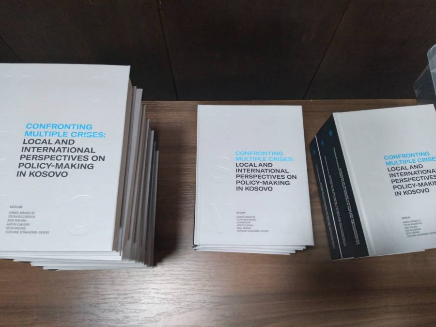 Promovohet libri me autorë vendorë e ndërkombëtarë “Si do të duhej Kosova të reagonte ndaj krizave të shumëfishta me të cilat përballet”