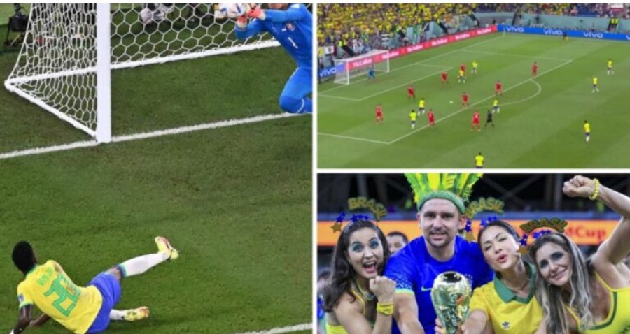 Triumfon Brazili dhe kualifikohet tutje, Zvicra kualifikimin e kërkon përballë Serbisë