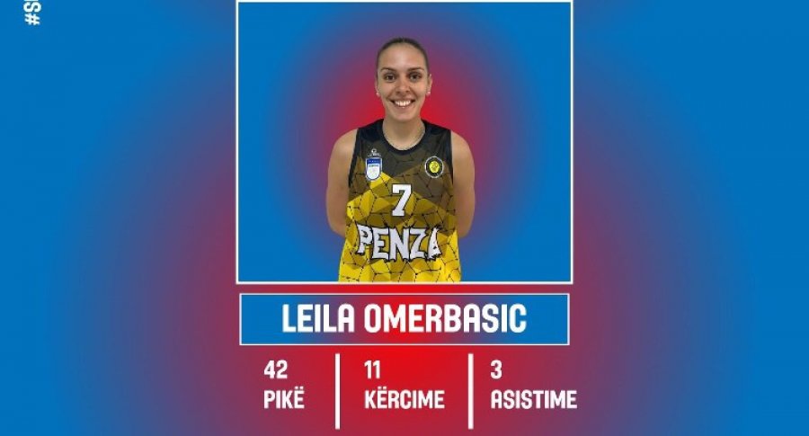 Omerbasiq, MVP e javës së shtatë në Superligën e femrave