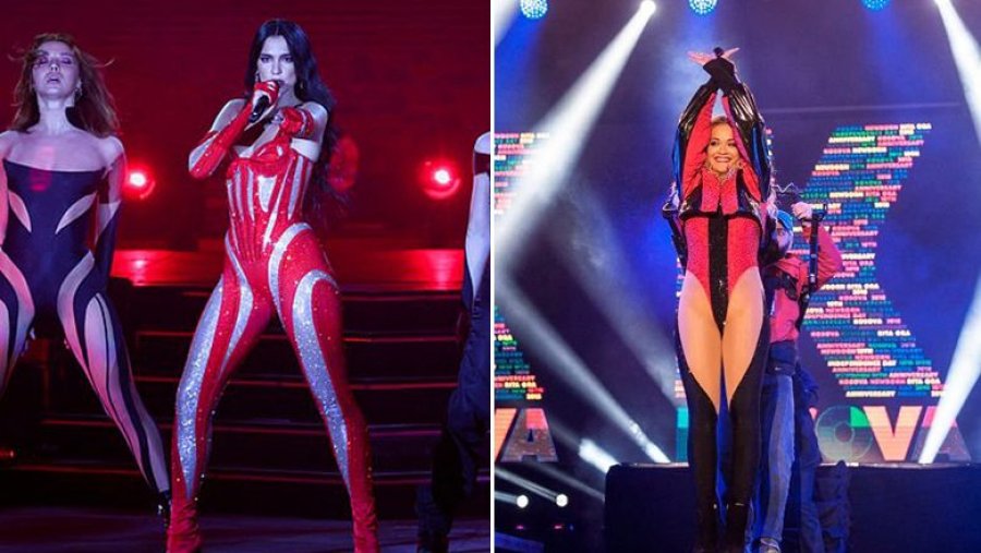 Rita Ora dhe Dua Lipa “përplasen” virtualisht me njëra-tjetrën se cila pati më shumë publik në koncertet në Tiranë e Prishtinë