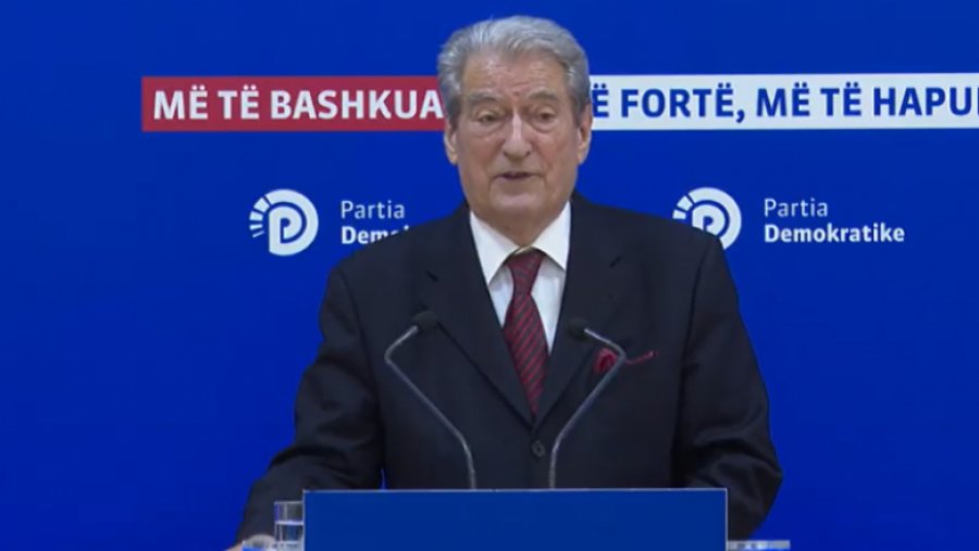 Marrëdhëniet Shqipëri-Kosovë, Berisha: Finalizimi në një shtet të vetëm është ëndrra sublime e shqiptarëve