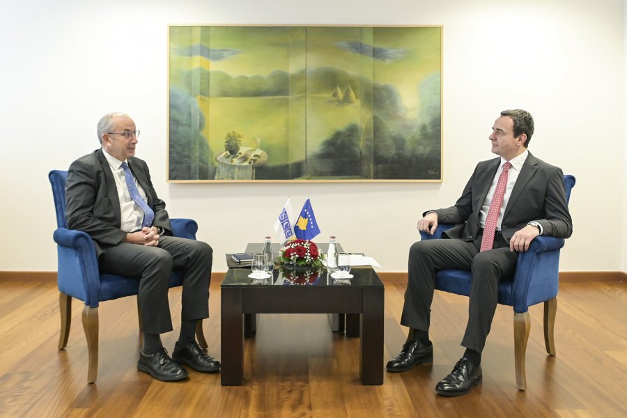 OSBE-ja pranon letrën e Kurtit rreth zgjedhjeve serbe në Kosovë, misioni kërkon ambient të sigurt për mbledhjen e votave