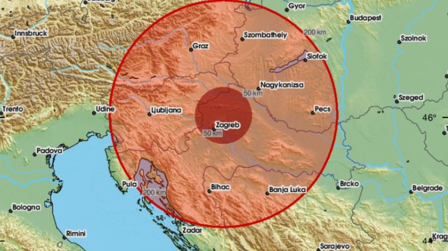Tërmet në Kroaci, kaq ishte magnituda