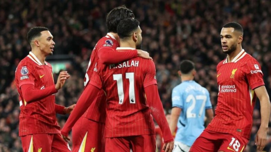Notat e lojtarëve: Liverpool 2-0 Man City, Salah më i miri i ndeshjes