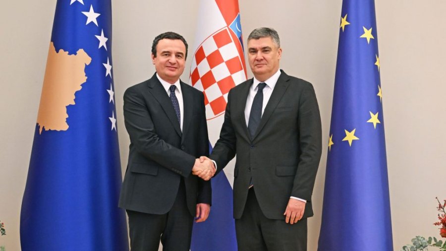 Millanoviqi me Kurtin: Kosovën duhet ta njohin të gjitha shtetet e BE-së, Kroacinë e keni mbrapa