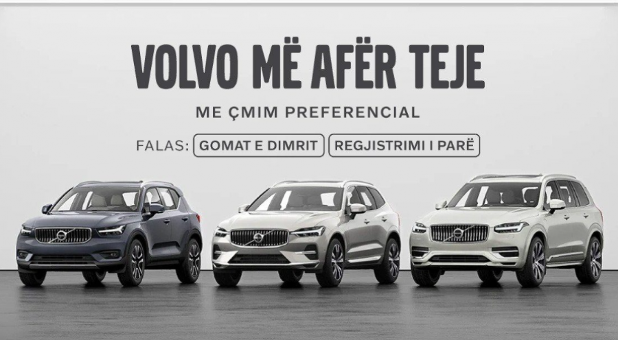 Volvo Kosova fillon fuqishëm vitin me ofertën e parë – çmime promocionale dhe goma dimri falas