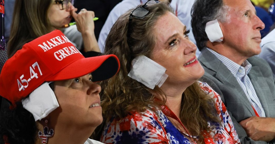 Republikanët fashojnë veshin si Trumpi, në mbështetje të ish-presidentit