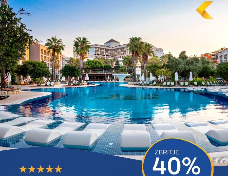 Pushime deri 40% më të lira në hotelet më luksoze të rivierës turke
