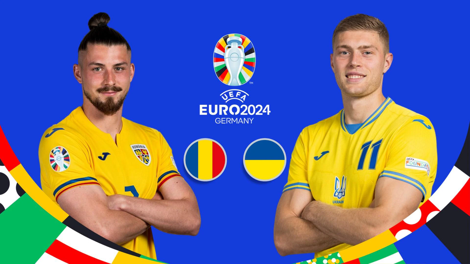 Formacionet zyrtare: Rumani - Ukrainë