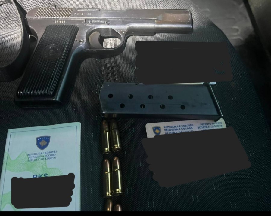 Sekuestrohet një revole me nëntë fishekë në Dumnicë të Podujevës