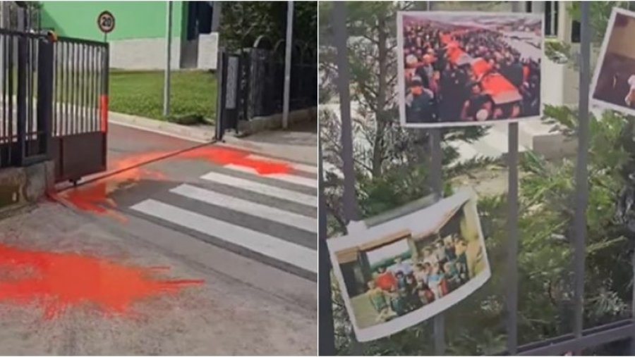 “Tifozat Kuq e Zi” protestojnë ndaj kandidaturës së Shqipërisë me Serbinë për “Euro 2027”, publikojnë foto nga lufta në Kosovë