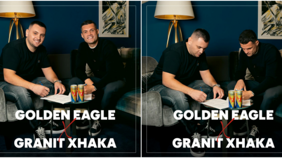 I arti me të artët – Granit Xhaka imazh i Golden Eagle