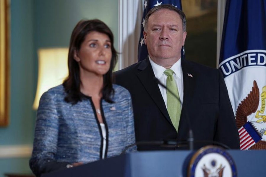 Trumpi lë jashtë administratës së re Haley dhe Pompeon
