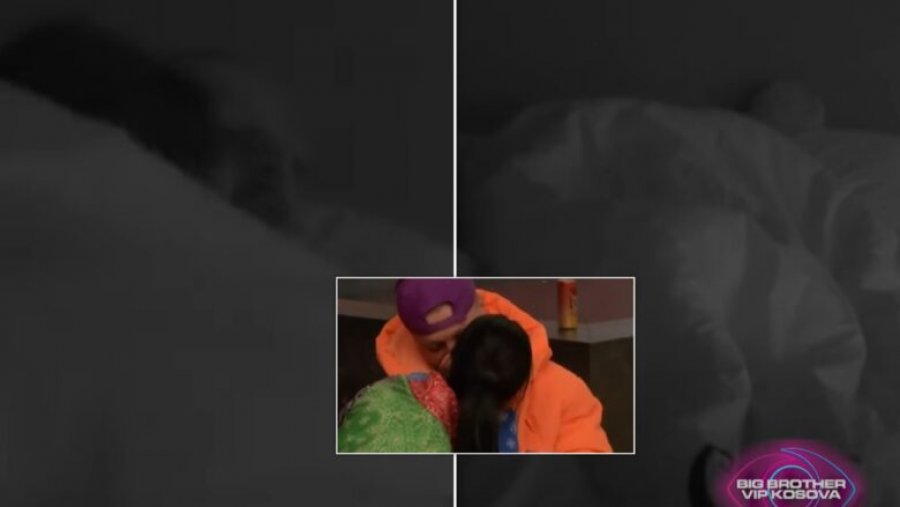 Të fshehur nën jorgan, nuk mungojnë momentet intime mes Gjestit dhe Xhenetës në Big Brother