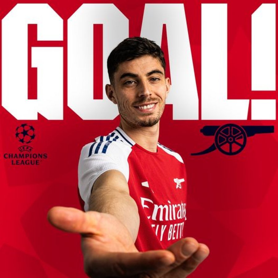 Arsenali kalon në epërsi ndaj PSG-së