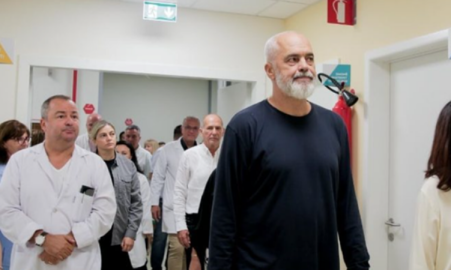Edi Rama del nga spitali, pasi u operua një ditë më parë